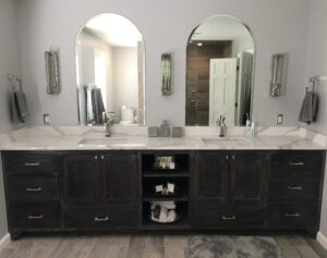 Washbasin installin and design